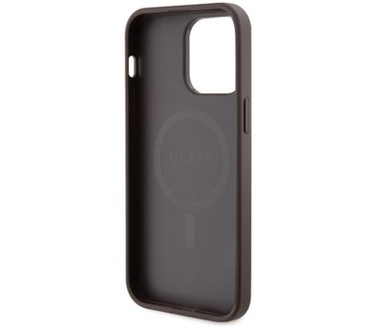 Guess 4G MagSafe Back Case - Apple iPhone 15 Pro Max (6.7") Bruin Bruin