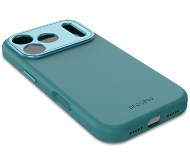 Decoded Silicone Backcover Apple iPhone 17 Pro Retro Blue