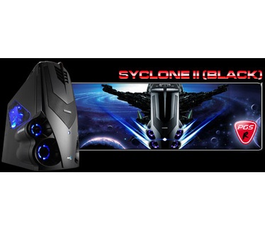Aerocool Syclone II Midi-Tower - black/blue