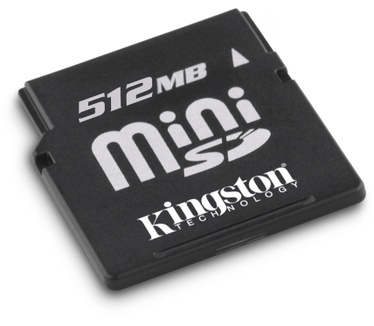 Kingston 512MB miniSD Card