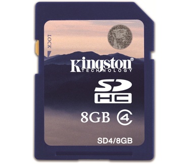 Kingston SDHC 8GB Class 4