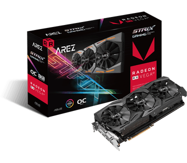 Asus Arez Strix Radeon RX Vega64 OC Edition 8GB GDDR5