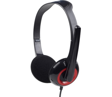 Gembird MHS-002 (Rood, Zwart)