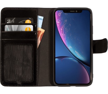 Mobiparts Excellent Wallet Case 2.0 Apple iPhone XR Jade Black