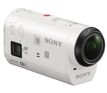 Sony Action Cam Mini met Wi-Fi en waterdichte hoes Wit