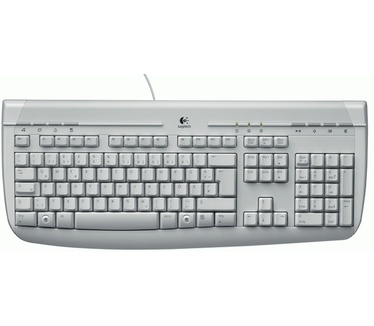 Logitech Internet 350 Keyboard (Azerty, PS/2, Wit)