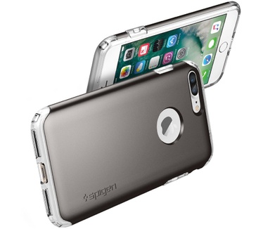 Spigen Hybrid Armor Apple iPhone 7 Plus Case - Gunmetal