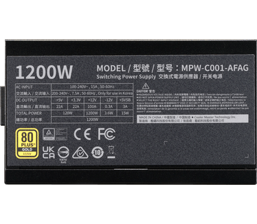 Cooler Master Elite Gold 1200W