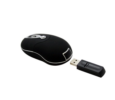 Sabrent  MS-WUBK Draaloze Optische Muis