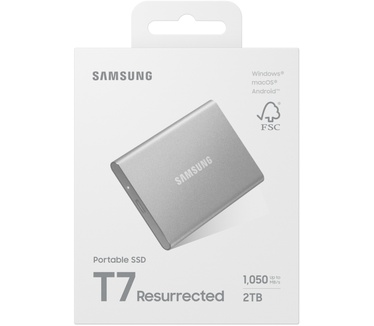 Samsung Portable SSD T7 Resurrected USB 3.2 Gen 2 2TB