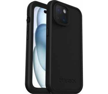 Otterbox Frē Series voor iPhone 15, Black (iPhone 15) Zwart