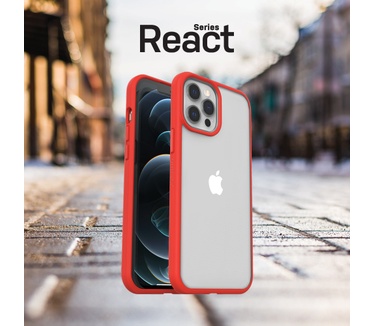 Otterbox React Series voor Apple iPhone 12/iPhone 12 Pro, Power Red