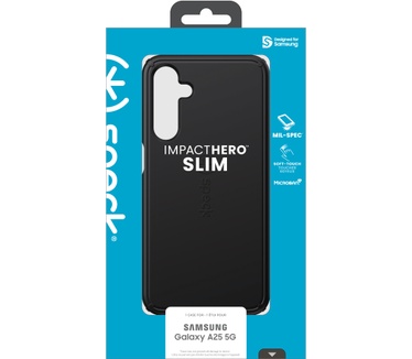 Speck Impact Hero Slim Samsung Galaxy A25 5G Black