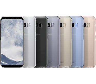 Samsung Galaxy S8 Clear Cover (Galaxy S8) Roze