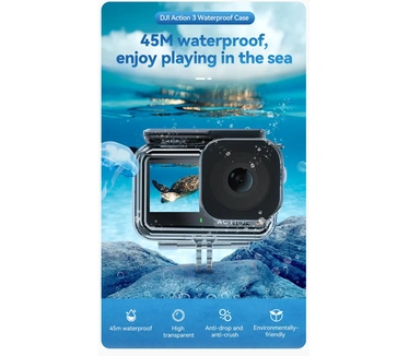 Telesin waterdichte case voor DJI Osmo Action 3/4/5