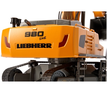 Siku Liebherr R980 SME rupsgraafmachine Afstandbestuurbaar 1:32 Bediening via app met geluid mogelijk Zonder afstandsbedieningsmodule Metaal,Kunststof Oranje