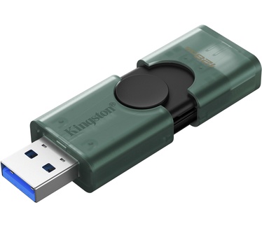 Kingston 128GB USB-A + USB-C 3.2 Gen 1 DataTraveler DuoG2