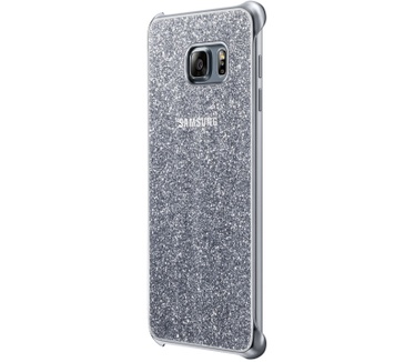 Samsung Galaxy S6 edge Plus Glitter Cover Zilver