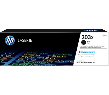 HP Originele 203X high-capacity zwarte LaserJet tonercartridge