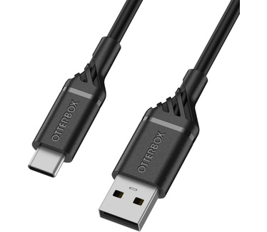 Otterbox Car Charger Bundle 2X USB A 12W + USB A-USB C Cable 1M, zwart