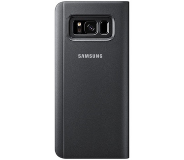Samsung Galaxy S8 Clear View Cover Zwart