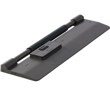 Contour Design RollerMouse Pro (bedraad) met Extended polssteun in stof Lichtgrijs
