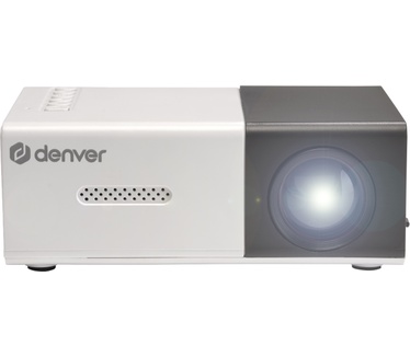 Denver Projector PR-1000 - Mini projector with included power adaptor and HDMI cables. - 320 x 240 - 30 lumens