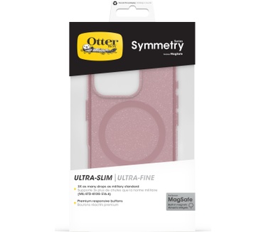 Otterbox Symmetry Series Clear voor MagSafe voor iPhone 16 Pro, Thimbleberry