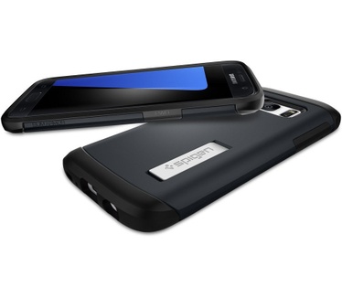 Spigen Slim Armor Samsung Galaxy S7 Case - Metal Slate