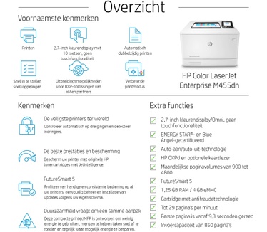 HP Color LaserJet Enterprise M455dn