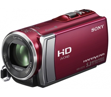 Sony HDR-CX210 Rood