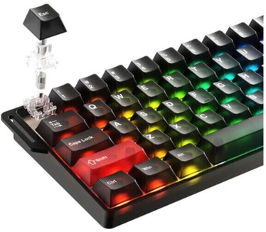 Dareu COOL 60 Black-clear 60% ICE Blade Magnetische Switch 8K Hz Hall Effect Hotswap RGB Engels Gaming Toetsenbord
