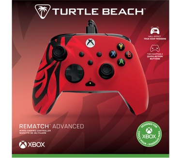 Turtle Beach Rematch Advanced Wired (2025) Blauw, Grijs, Zwart