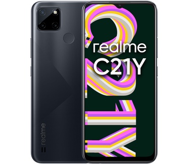 Realme C21Y, 3GB, 32GB opslag Zwart