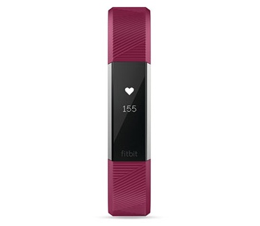 Fitbit Alta HR Large Aluminium (Paars)