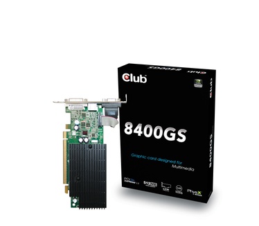 Club3D 8400GS 512MB Passive LowProfile