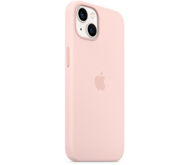Apple iPhone 13 Silicone Case with MagSafe – Chalk Pink 194252780862