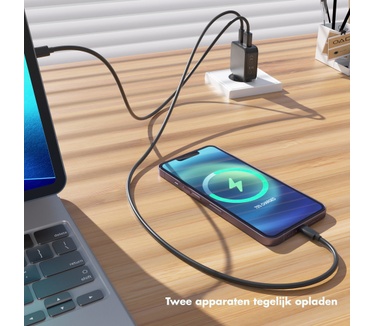 Accezz Ultra Slim GaN Charger 30W - USB-A + USB-C