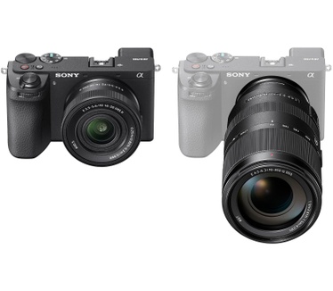 Sony Alpha 6700 + 16-50mm f/3.5-5.6 OSS + 70-350mm f/4.5-6.3 G OSS Zwart