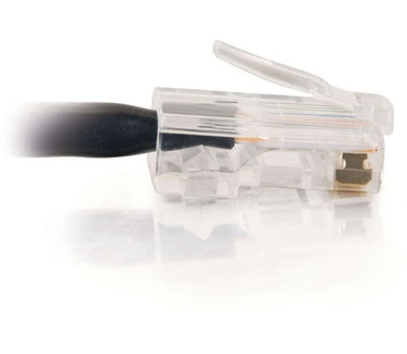 CablesToGo Cat5E Crossover Patch Cable Black 1m
