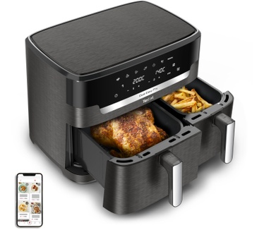 Tefal EY942H Easy Fry Dual XXL EY942H dubbele heteluchtfriteuse