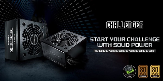 ASRock Challenger-voeding. Bron: ASRock