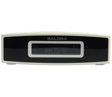 Salora CR624DAB Draagbaar Digitaal Zwart, Wit radio
