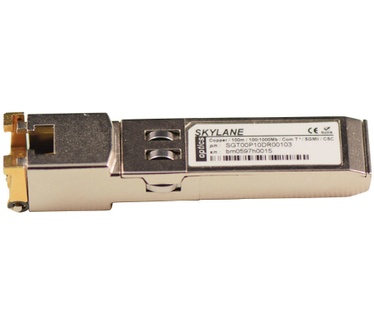 Skylane Optics SFP+ copper transceiver module gecodeerd voor Cisco SFP-10G-T-S