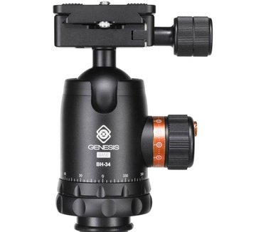 Genesis C1 Carbon statief + BH-34 Kit Oranje