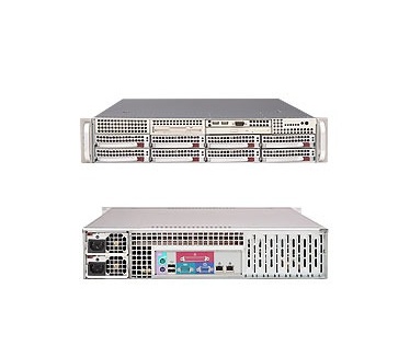 SuperMicro 6025B-TR+ (2U, 2x S771, 64GB, 6x SATA, RAID)