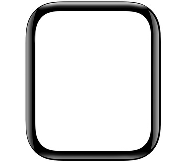 Baseus Apple Watch 40mm Full Cover Film Protector - Zwart