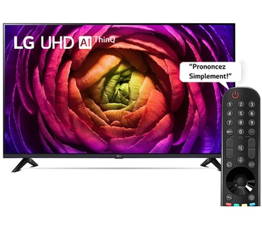 LG UR73 50" (buitenlands model) Zwart