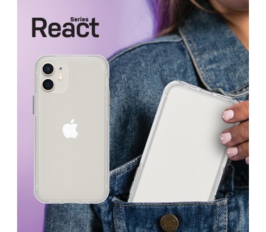 Otterbox React Series voor Apple iPhone 12 mini, transparant