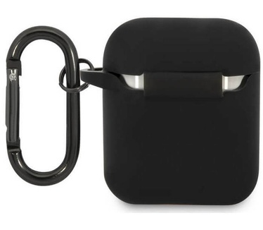 Mercedes-Benz AMG Silicone Case voor Apple Airpods 1 & 2 - Zwart